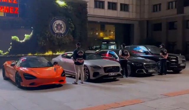 200 milyonluk lüks araçları 26 bin liraya verdi