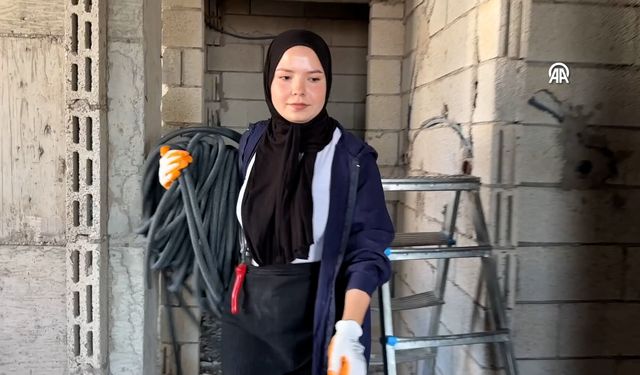 Kahramanmaraş'ta kadın usta babasının izinde