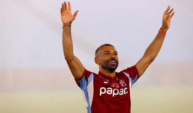 Trabzonsporlu Salah'ın en mutlu günü...