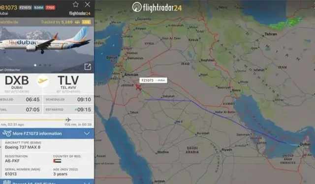 Dubai-Tel Aviv uçağında kaçırılma alarmı