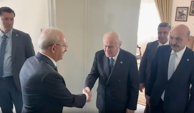Devlet Bahçeli Kılıçdaroğlu ile görüştü!