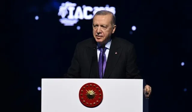 Erdoğan Uzay Kongresi’nde önemli açıklamalarda bulundu