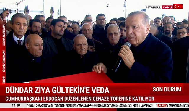 Cumhurbaşkanı Erdoğan'dan dava arkadaşına son görev