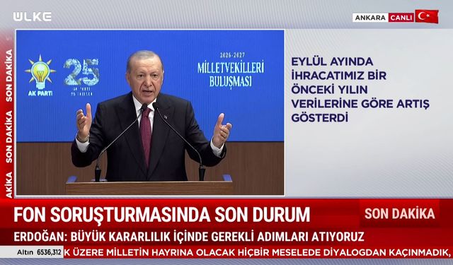 "Sahtekarlar hesap verecek!" Erdoğan'dan canlı yayında "fon" açıklaması...