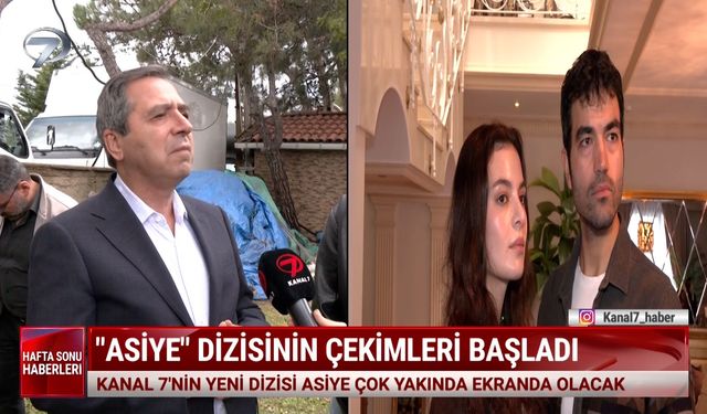 Kanal 7'nin yeni dizisi Asiye'nin çekimleri dualarla başladı