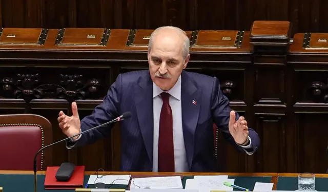 Numan Kurtulmuş'tan tarihi "Kıbrıs" yanıtı! Ayakta alkışlandı
