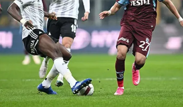 Trabzonspor-Beşiktaş derbisinde ilk düdük çaldı