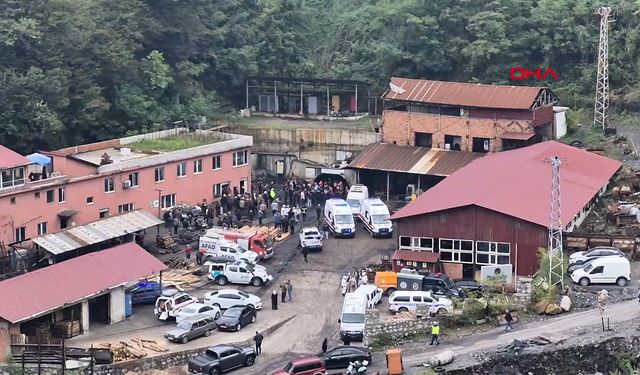 Zonguldak'ta maden ocağında patlama meydana geldi