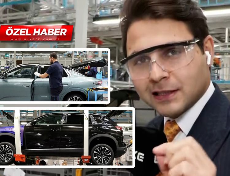 Ülke TV Togg’un üretim aşamalarını görüntüledi! 3 dakikada 1 otomobil...