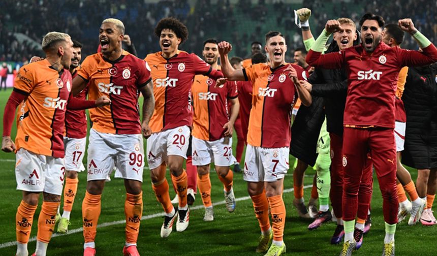 Galatasaray Çaykur Rizespor'u 2 golle geçti