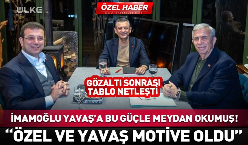 Gözaltı öncesi İmamoğlu, Yavaş’a bu güçle meydan okumuş!