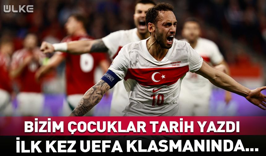 Bizim çocuklar tarih yazdı!