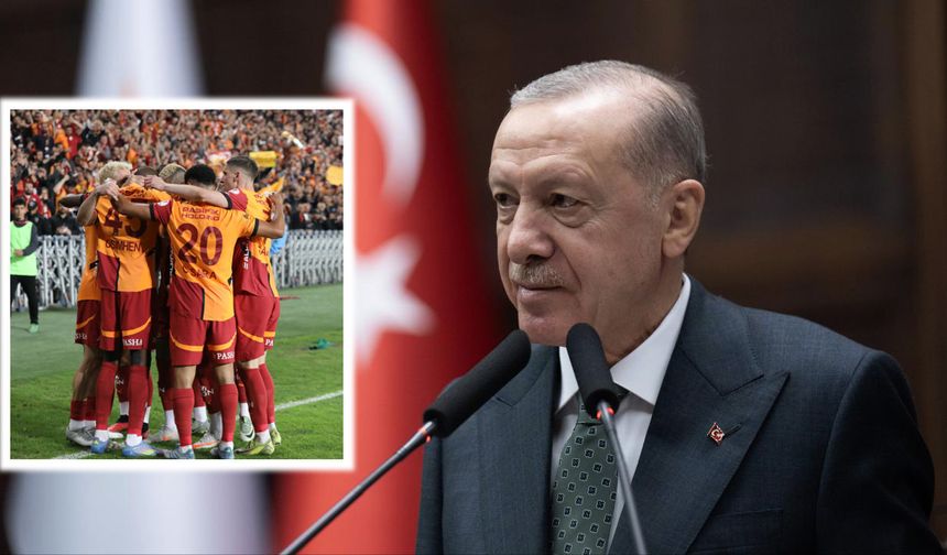 Cumhurbaşkanı Erdoğan'dan "Galatasaray" paylaşımı