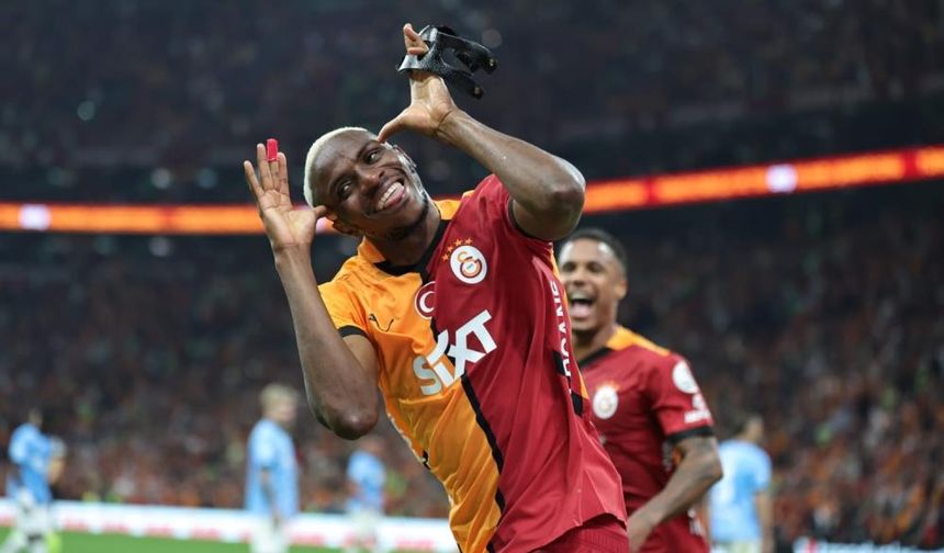 Galatasaray'da Victor Osimhen en golcü sezonunu yaşadı! İşte attığı gol sayısı...