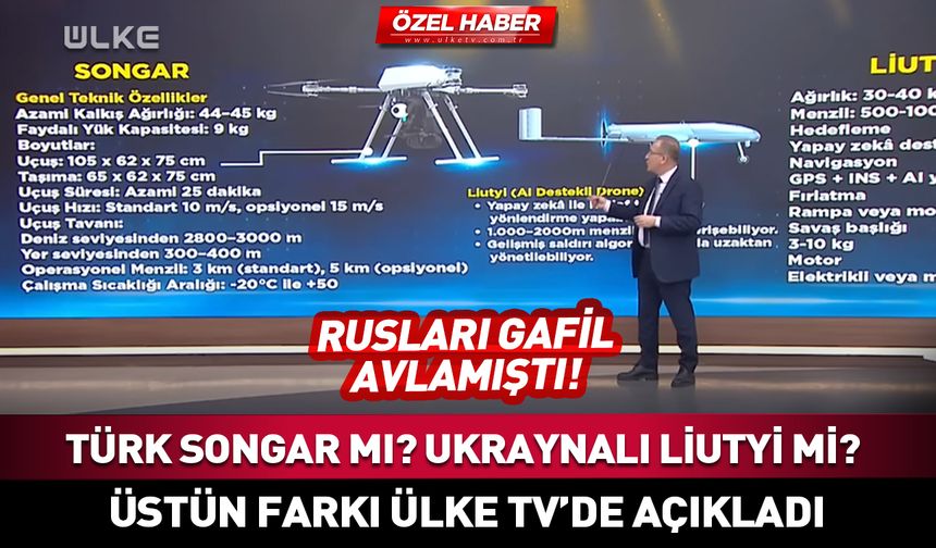 Türk SONGAR mı? Rusya’ya karşı kullanılan Ukraynalı LİUTYİ mi? Üstün farkı açıkladı