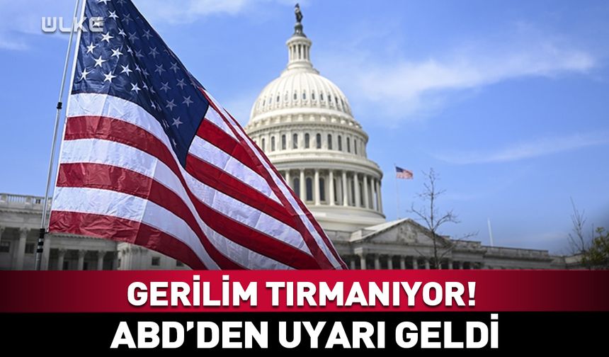 ABD’den flaş Irak uyarısı