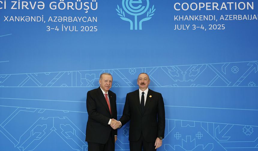 Erdoğan'dan Azerbaycan'da KKTC çağrısı