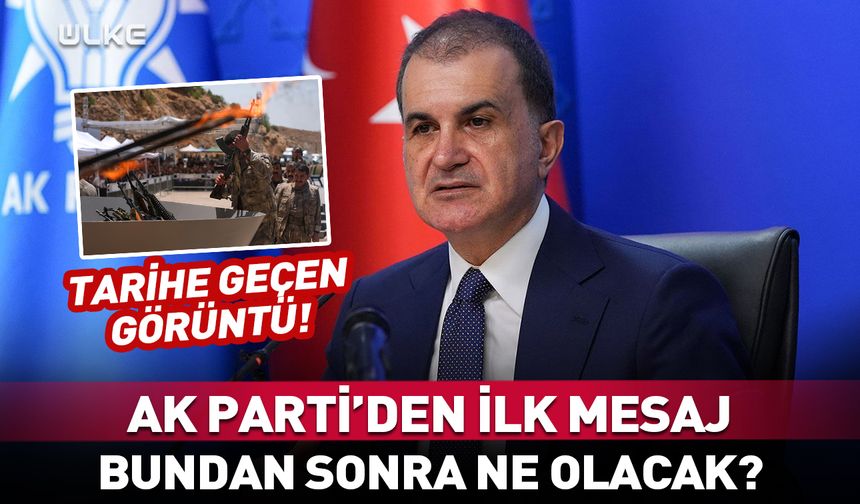Ömer Çelik'ten "PKK" açıklaması: Kritik eşik geçildi