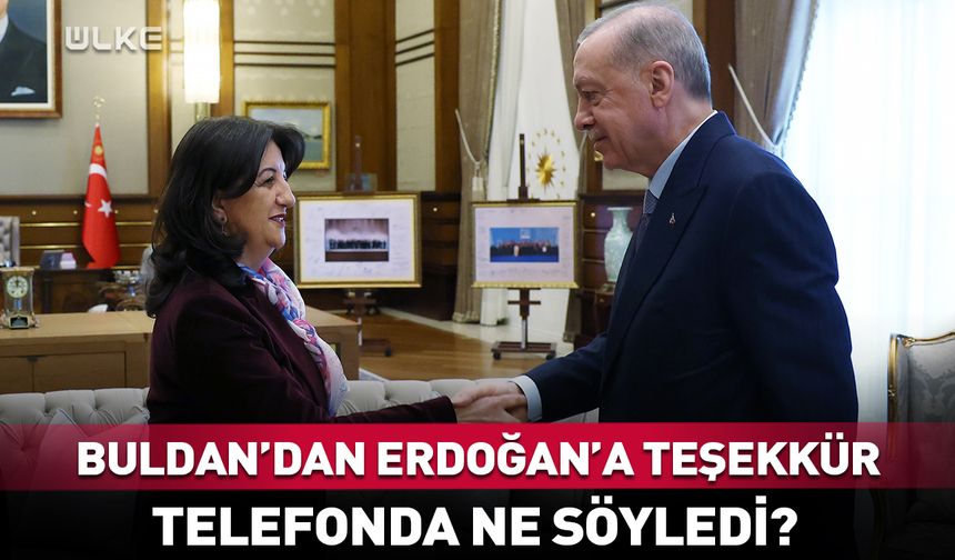 Pervin Buldan'dan Cumhurbaşkanı Erdoğan'a teşekkür
