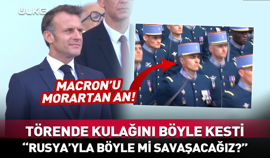 Fransa'da askeri öğrenci kulağını kesti! "Rusya'yla böyle mi savaşacağız?"