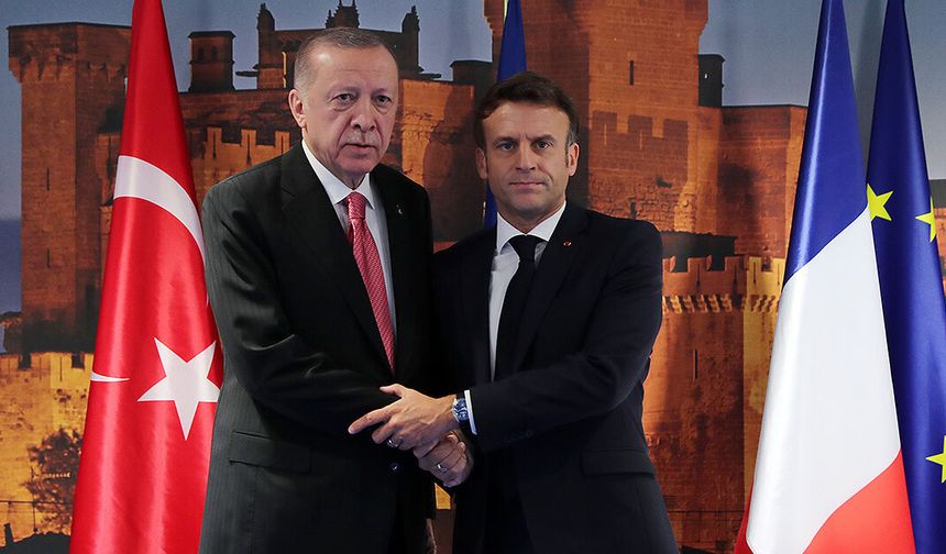 Macron'dan Türkiye'ye teşekkür