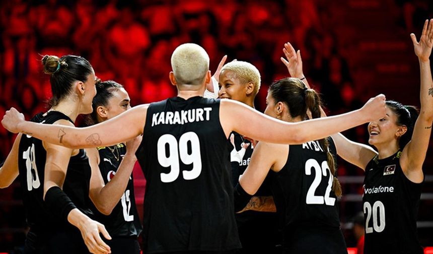 A Milli Kadın Voleybol Takımı son 16 turuna yükseldi
