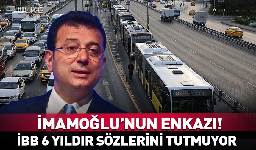 İmamoğlu’nun enkazı! 6 yıldır sözlerini tutmuyor