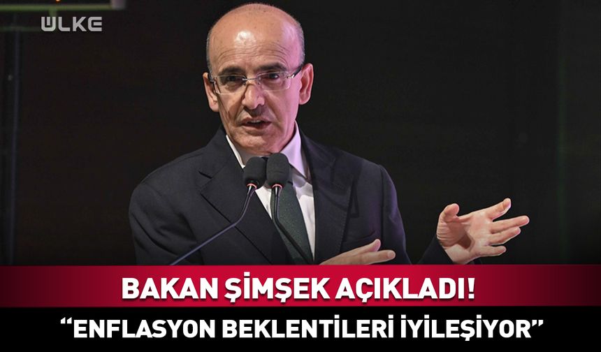 Bakan Şimşek'ten enflasyon açıklaması!
