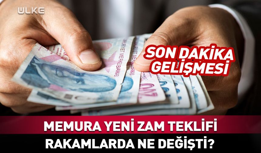Hakem Kurulu'nun memura zam teklifi belli oldu