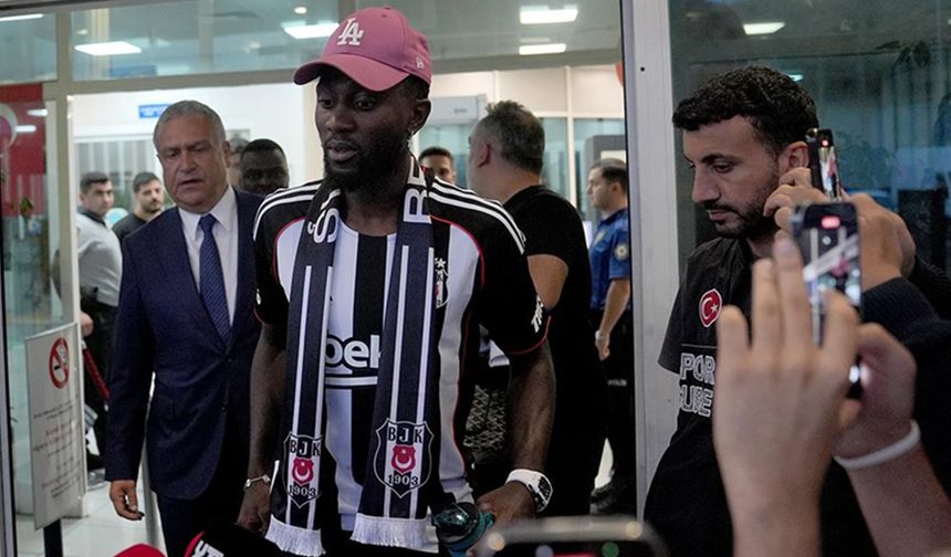 Beşiktaş'ta Ndidi sesleri! İstanbul'a böyle geldi