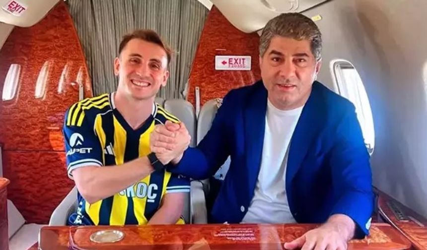 Kerem Aktürkoğlu Fenerbahçe formasını giydi