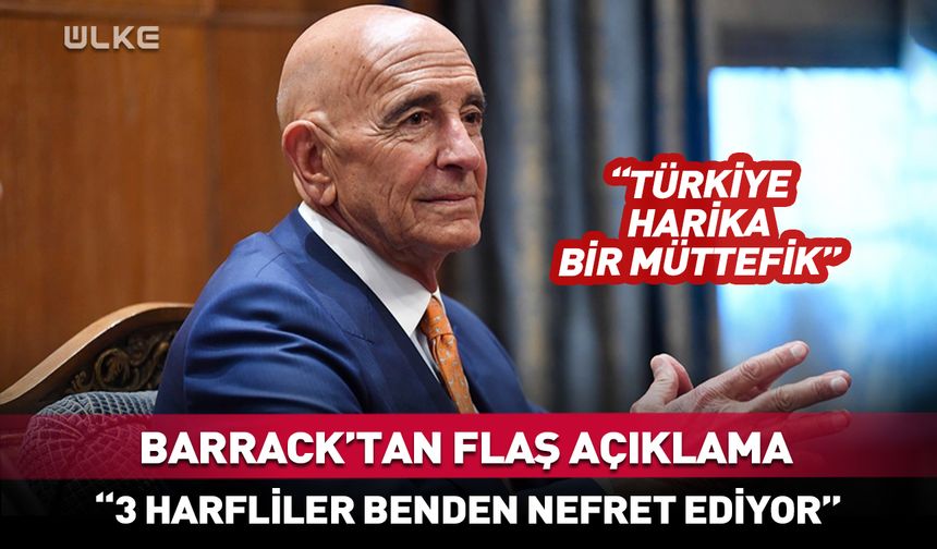 ABD'li Temsilci Barrack: 3 harfliler benden nefret ediyor