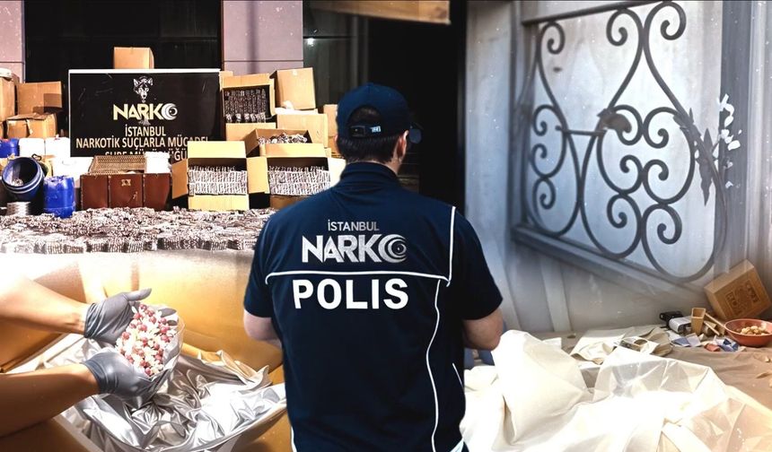 İstanbul'da zehir tacirlerine darbe!