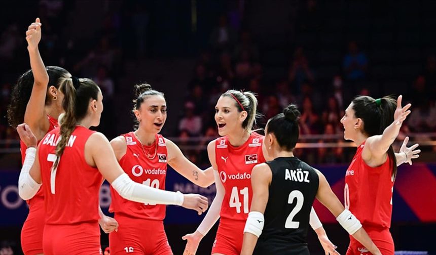 A Milli Kadın Voleybol Takımı galibiyetle başladı!