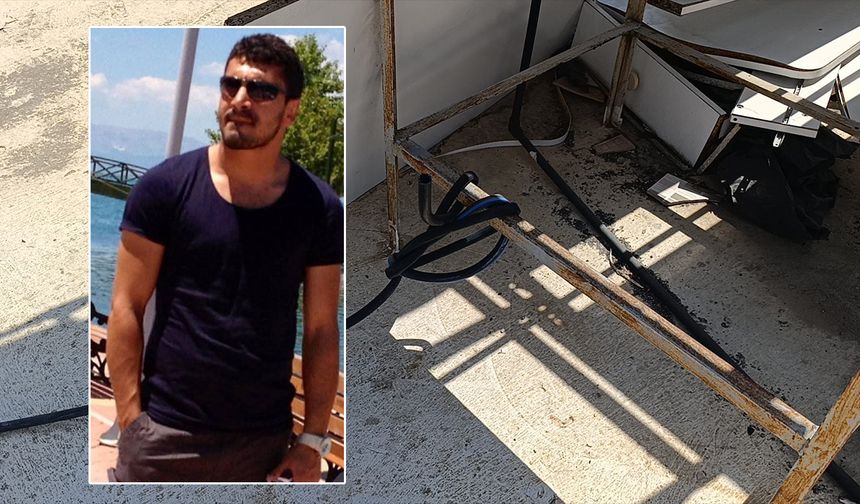Hortum sonunu getirdi! Betona çakılarak hayatını kaybetti