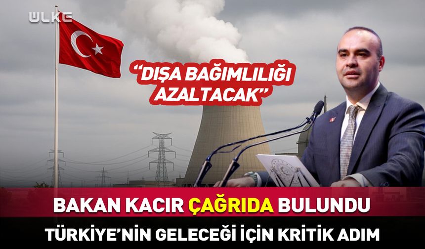 Türkiye'nin geleceği için tarihi çağrı! "Yeni bir adım atıyoruz"