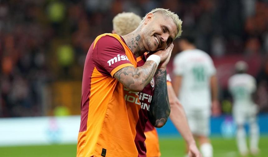 Icardi Galatasaray tarihine geçti