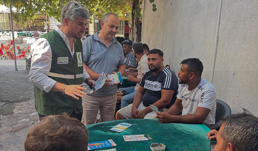 Her kapıyı çaldılar tütünsüz yaşam için seferber oldular
