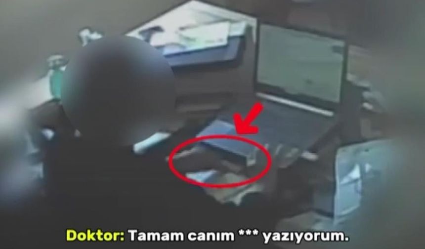 Gaziantep'te rezil görüntüler! Doktor suçüstü yakalandı