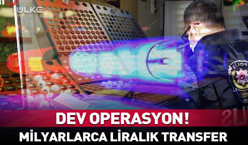 Milyarlarca liralık transfere 24 gözaltı...