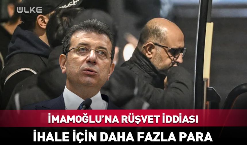 Aktaş'tan İmamoğlu'na ihale için rüşvet iddiası