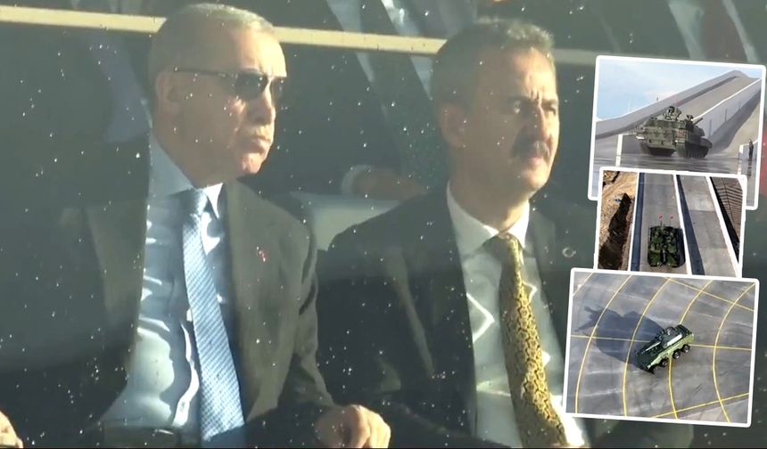 Türkiye'den gövde gösterisi: Zırhlılar ortaya çıktı! Erdoğan'dan tam not aldı