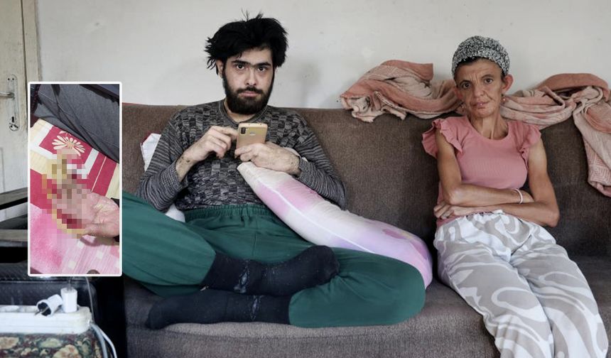 3 yıldır evden çıkmıyor, tırnaklarını kesmiyordu! Banyo yapıp, tıraş oldu...