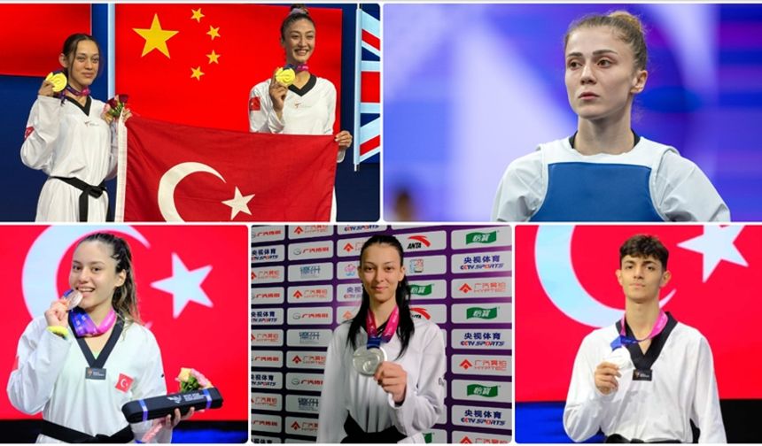 Türkiye'den tekvandoda büyük başarı