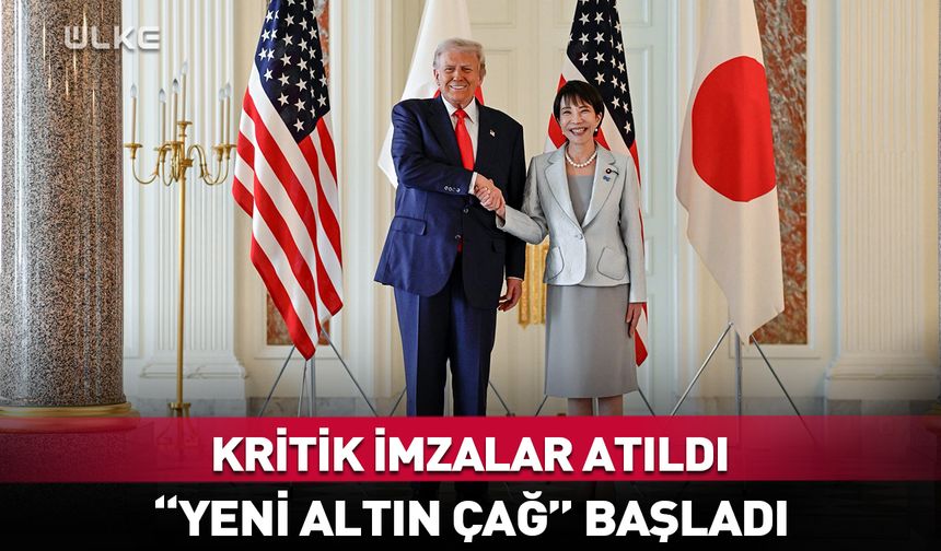 İmzalar atıldı! Japonya ve ABD arasında "yeni altın çağ"
