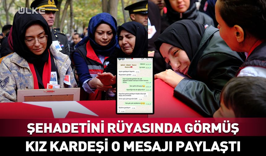 Abisinin şehit olacağını rüyasında görmüş
