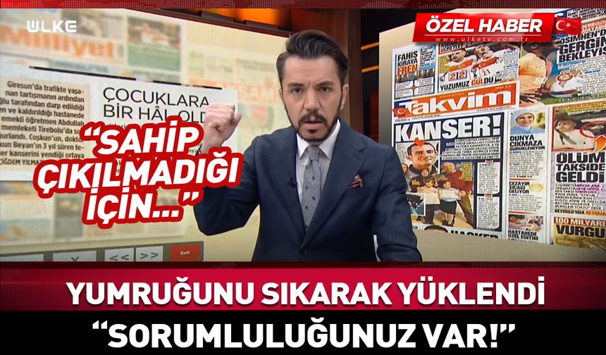 Yumruğunu sıkarak ailelere sert çıktı! "Sorumluluğunuz var!"