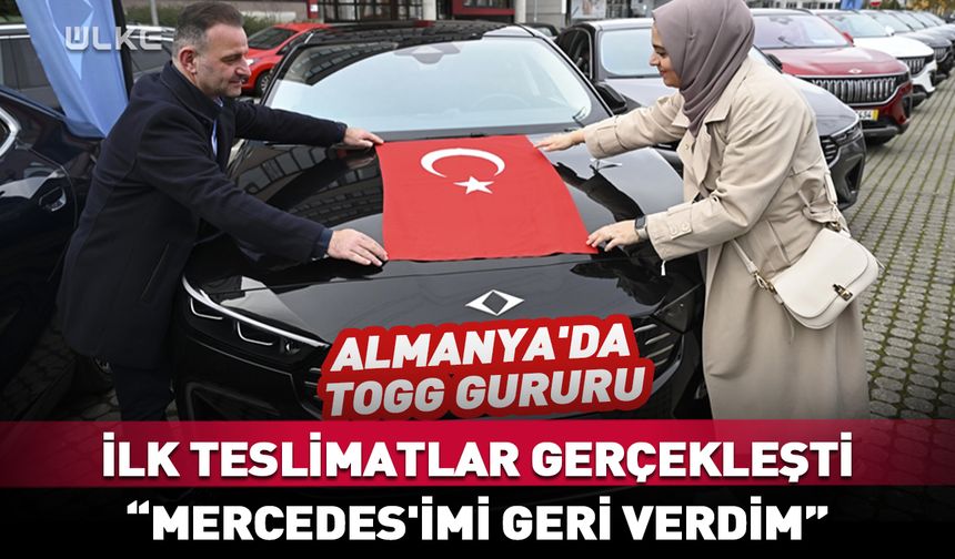 İlk teslimatlar gerçekleşti: Togg için Mercedes'ini verdi!