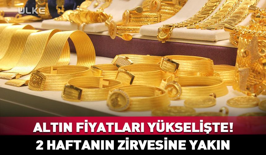 Altın fiyatları yükselişte!