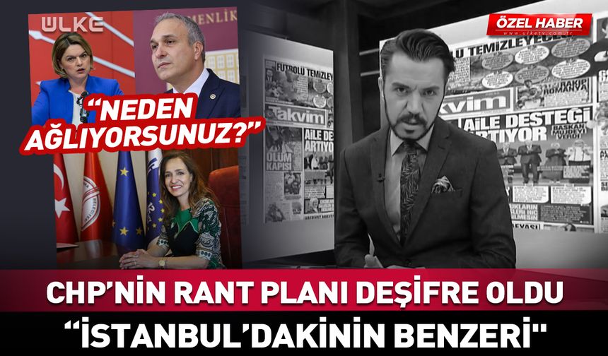 CHP’nin İzmir’deki rant planı deşifre oldu! “İstanbul'dakinin benzeri"